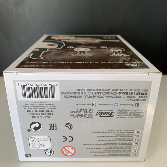 Funko Pop Rocks My Chemical Romance MCR Gerard Way Red Tie Vaulted - Picture 6 of 7